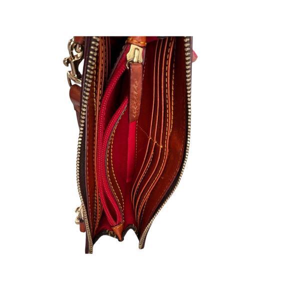 Dooney & Bourke Gretta Janine Crossbody Bag SOLD OUT Brown Coated Old Money - Picture 10 of 16